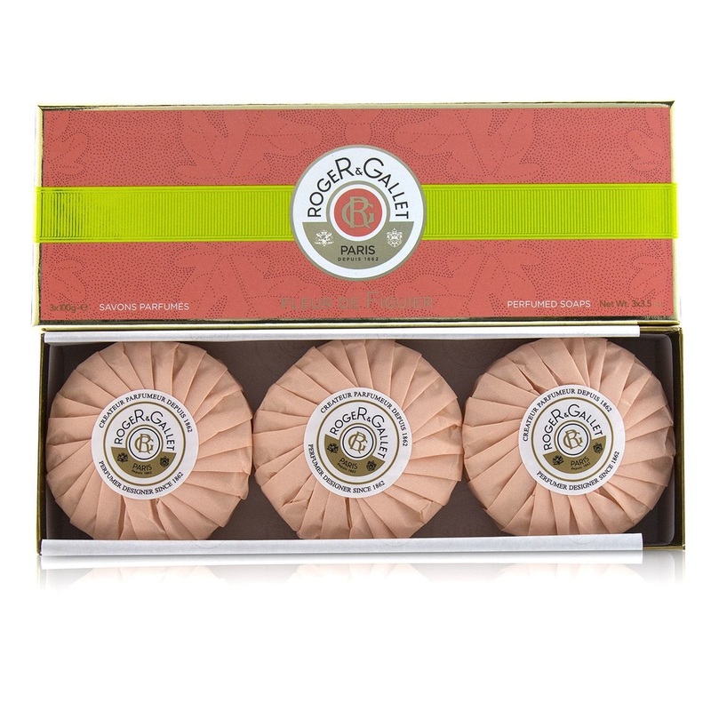 Roger & Gallet Fleur De Figuier Perfumed Soap Coffret  3x100g/3.5oz