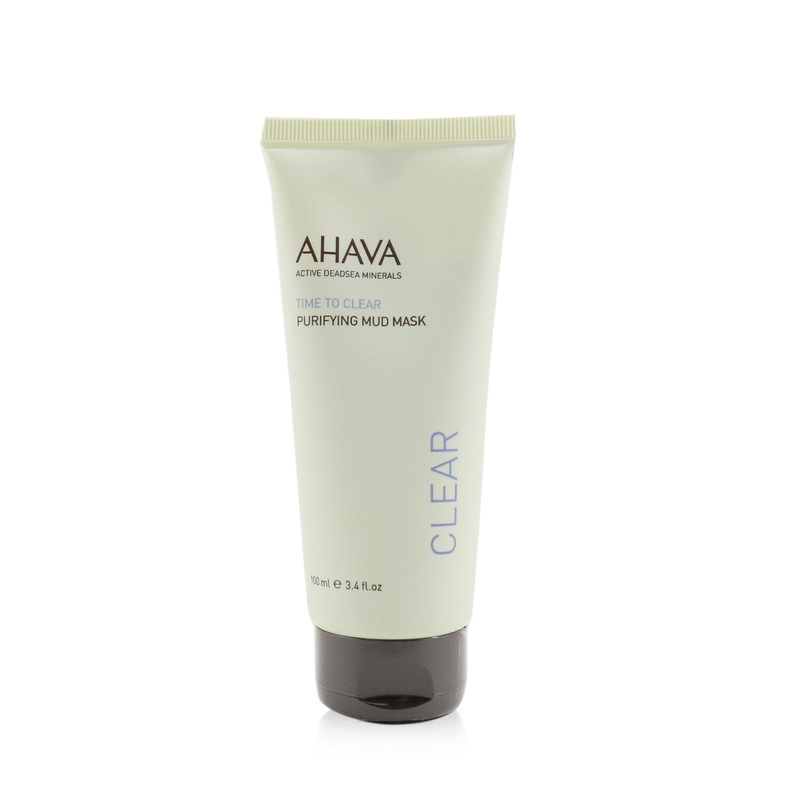 Ahava Time To Clear Purifying Mud Mask  100ml/3.4oz