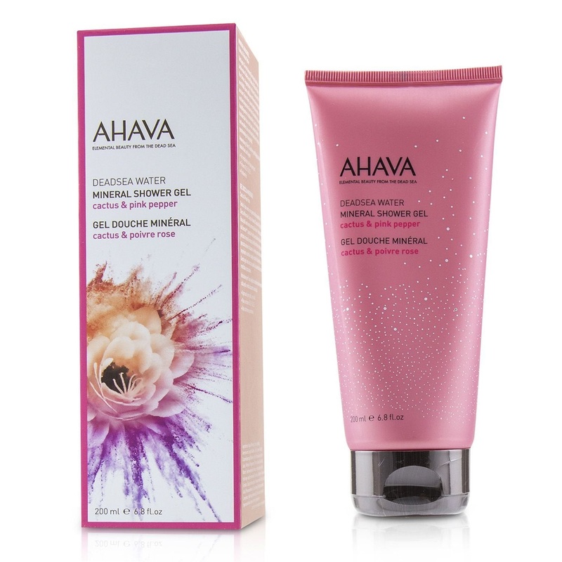 Ahava Deadsea Water Mineral Shower Gel - Cactus & Pink Pepper  200ml/6.8oz