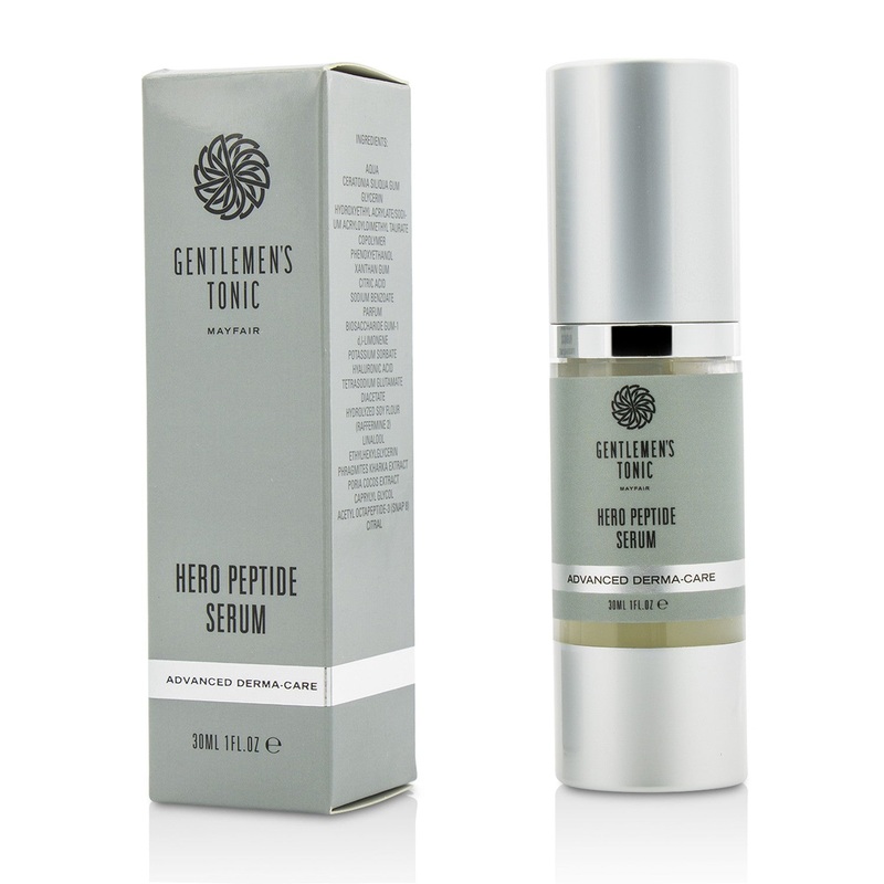 Gentlemen's Tonic Advanced Derma-Care Hero Peptide Serum  30ml/1oz