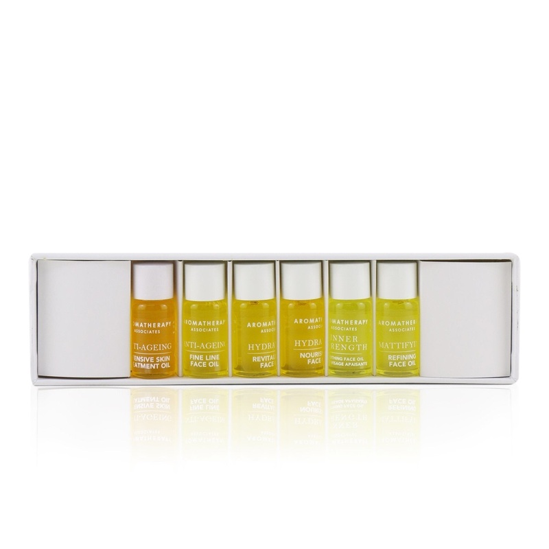 Aromatherapy Associates Face Oil Collection (Six Potent Essential Oil Blends)  6x3ml/0.1oz