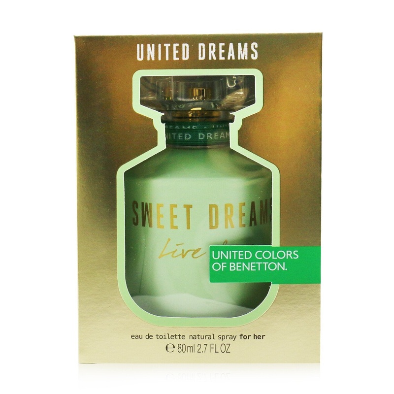 Benetton United Dreams Sweet Dreams Live Free Eau De Toilette Spray  80ml/2.7oz