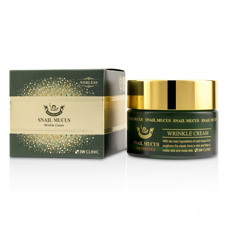 3W Clinic Snail Mucus Wrinkle Cream  50ml/1.69oz