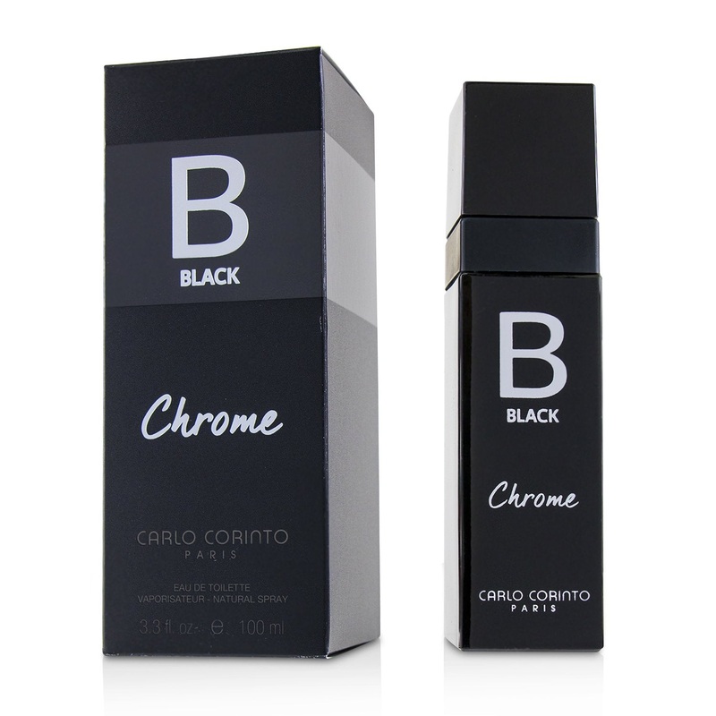 Carlo Corinto Black Chrome Eau De Toilette Spray  100ml/3.4oz