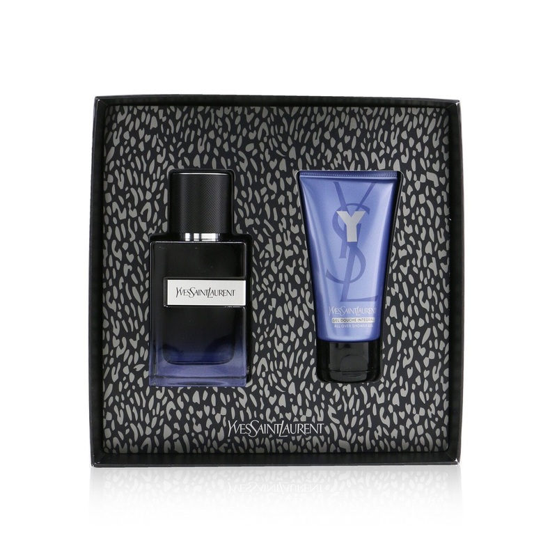 Yves Saint Laurent Y Coffret: Eau De Parfum Spray 60ml/2oz + Shower Gel 50ml/1.6oz  2pcs