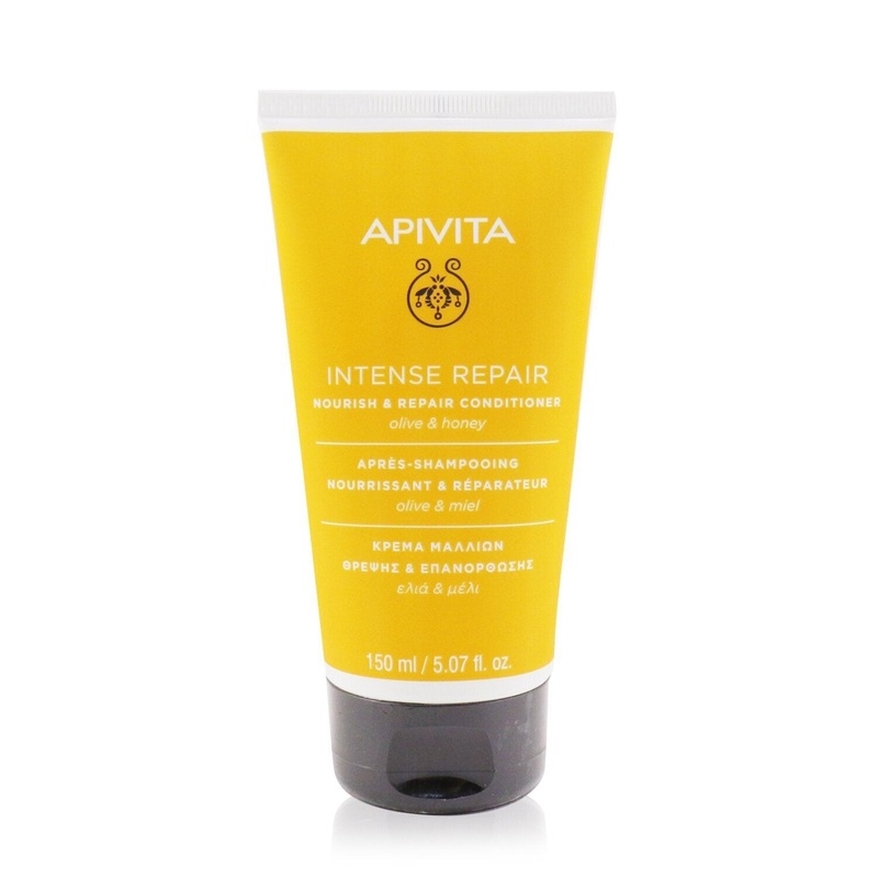 Apivita Nourish & Repair Conditioner with Olive & Honey (For Dry-Damaged Hair)  150ml/5.07oz