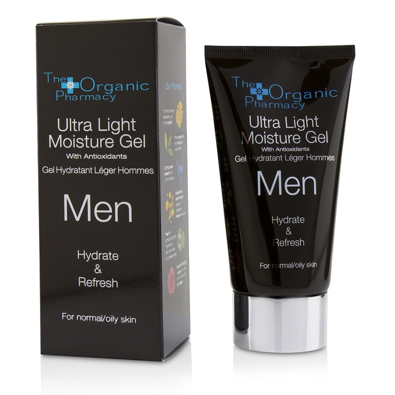 The Organic Pharmacy Men Ultra Light Moisture Gel - Hydrate & Refresh - For Normal & Oily Skin  75ml/2.5oz