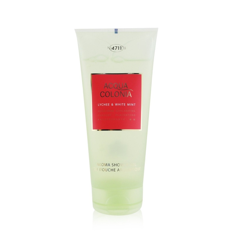 4711 Acqua Colonia Lychee & White Mint Aroma Shower Gel  200ml/6.8oz