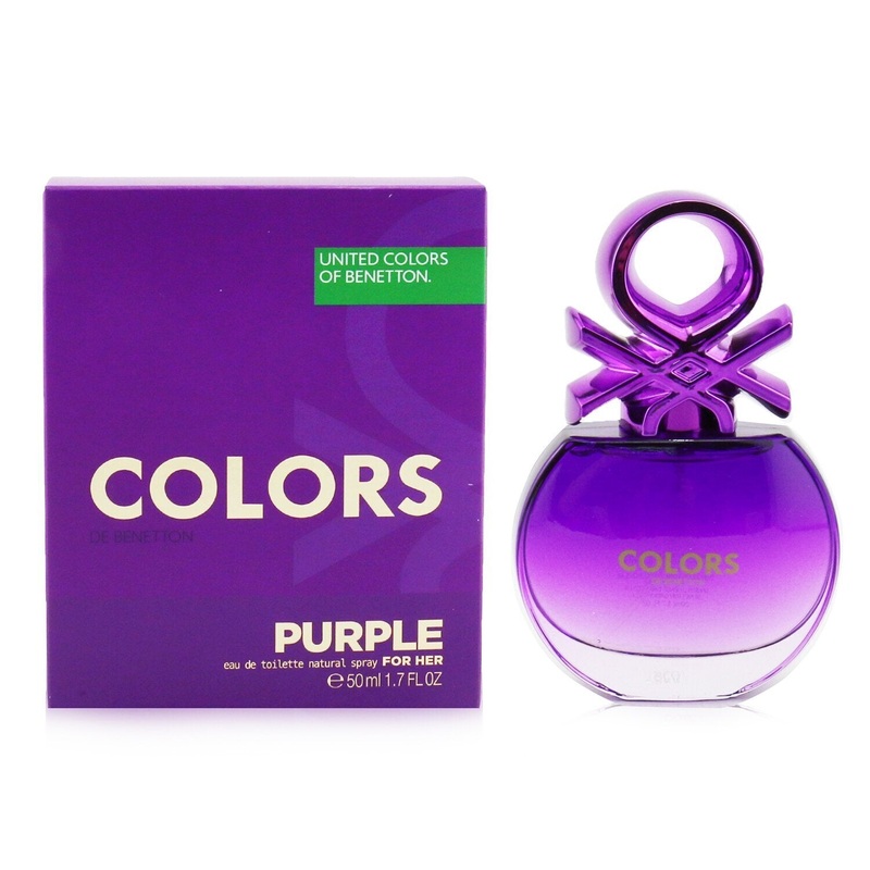 Benetton Colors Purple Eau De Toilette Spray  50ml/1.7oz