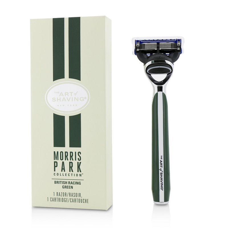 The Art Of Shaving Morris Park Collection Razor - British Racing Green  1pc