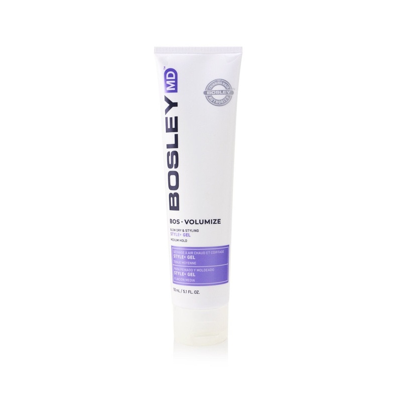 Bosley BosleyMD BosVolumize Style+ Blow Dry & Styling Gel (Medium Hold)  150ml/5.1oz