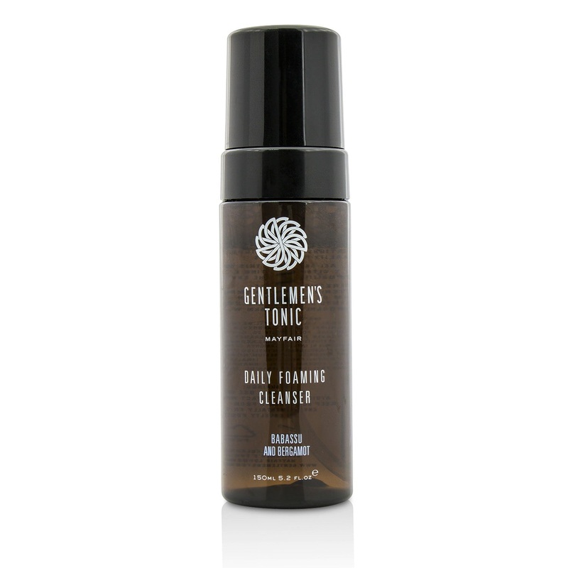 Gentlemen's Tonic Daily Foaming Cleanser - Babassu & Bergamot  150ml/5.2oz