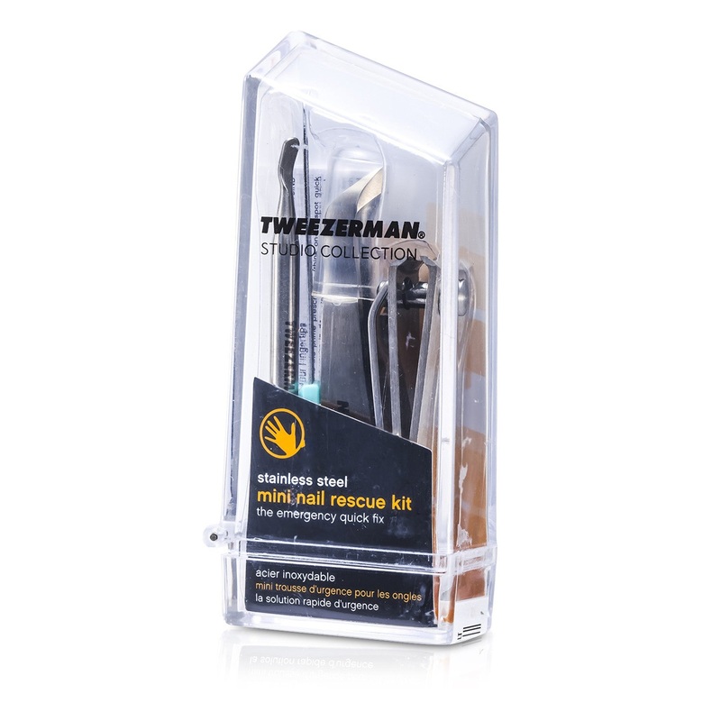 Tweezerman Mini Nail Rescue Set (Studio Collection)  4pcs