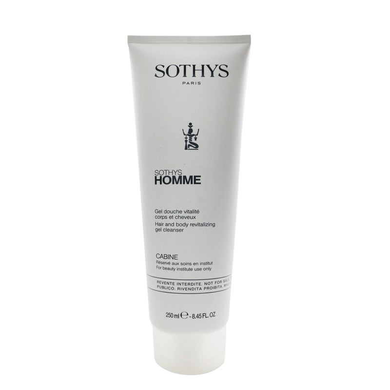 Sothys Homme Hair And Body Revitalizing Gel Cleanser (Salon Size)  250ml/8.4oz