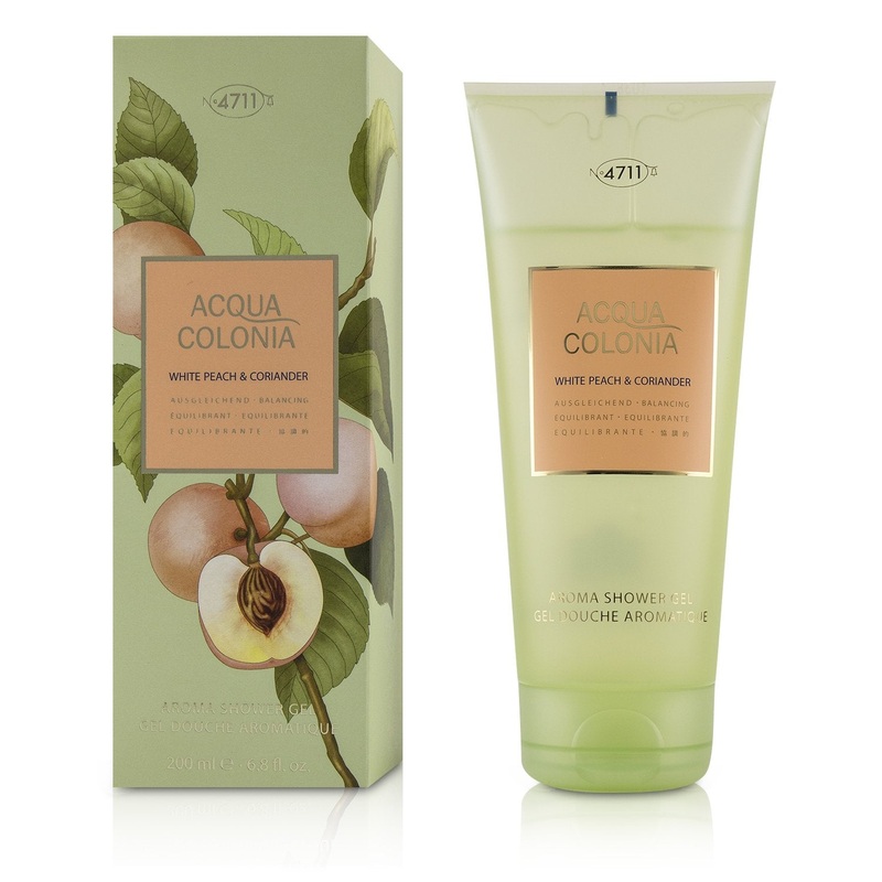 4711 Acqua Colonia White Peach & Coriander Aroma Shower Gel  200ml/6.8oz