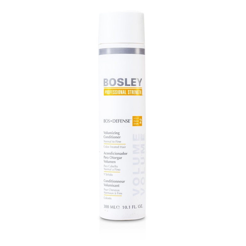 Bosley Professional Strength Bos Defense Volumizing Conditioner (For Normal to Fine Color-Treated Hair)  300ml/10.1oz