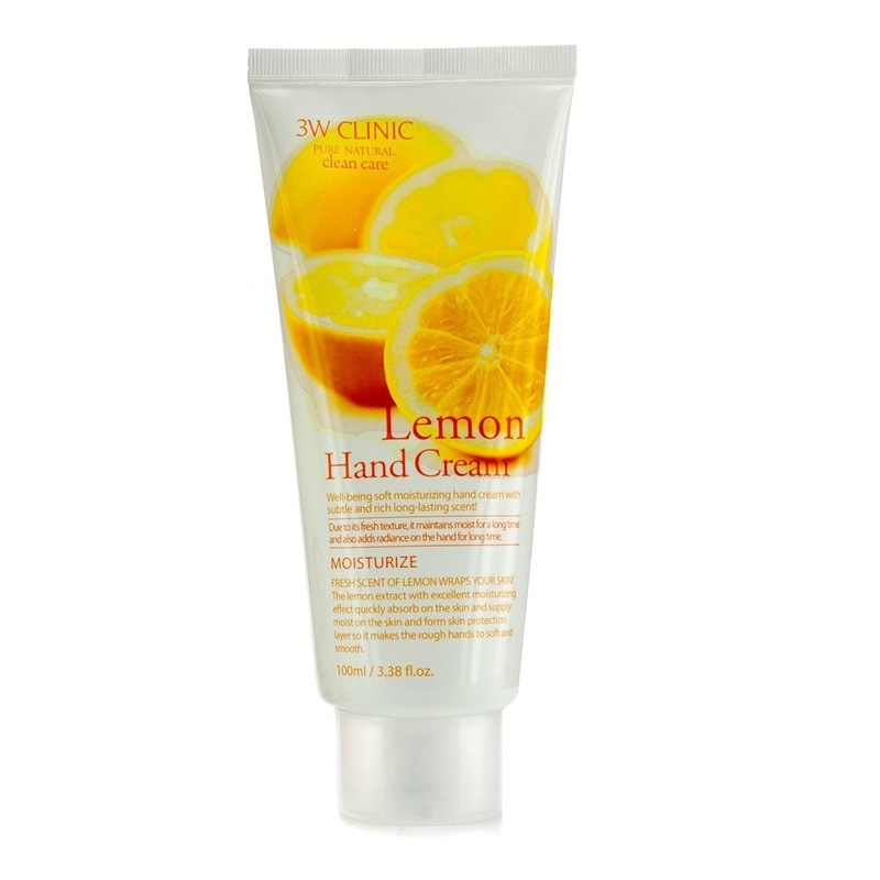 3W Clinic Hand Cream - Lemon  100ml/3.38oz