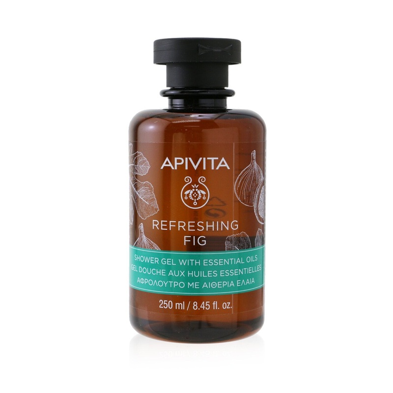 Apivita Refreshing Fig Shower Gel with Essential Oils  250ml/8.45oz