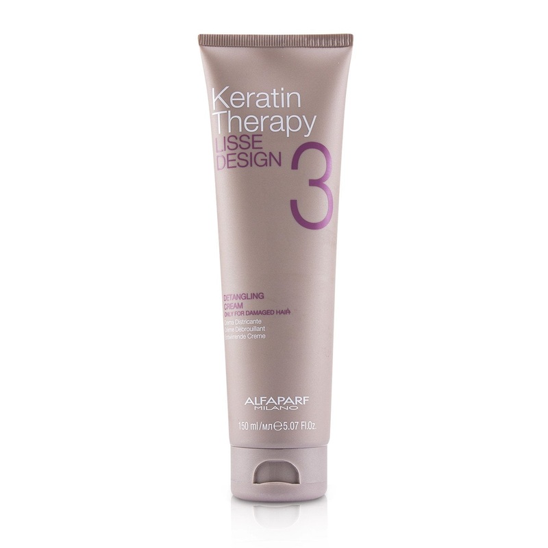 AlfaParf Lisse Design Keratin Therapy Detangling Cream (Only For Damaged Hair)  150ml/5.07oz