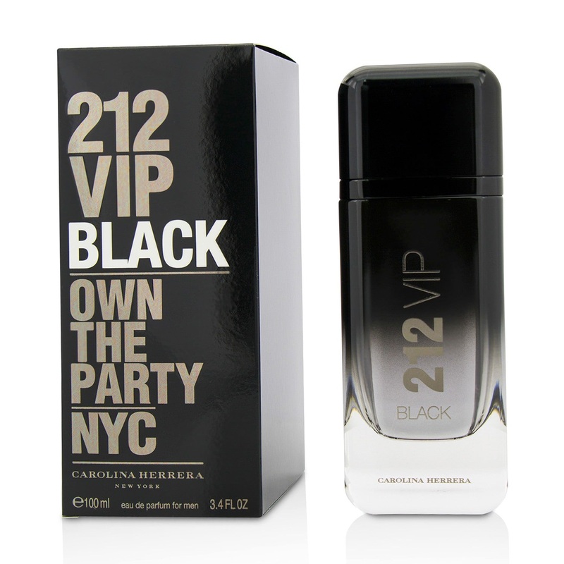 Carolina Herrera 212 VIP Black Eau De Parfum Spray  100ml/3.4oz