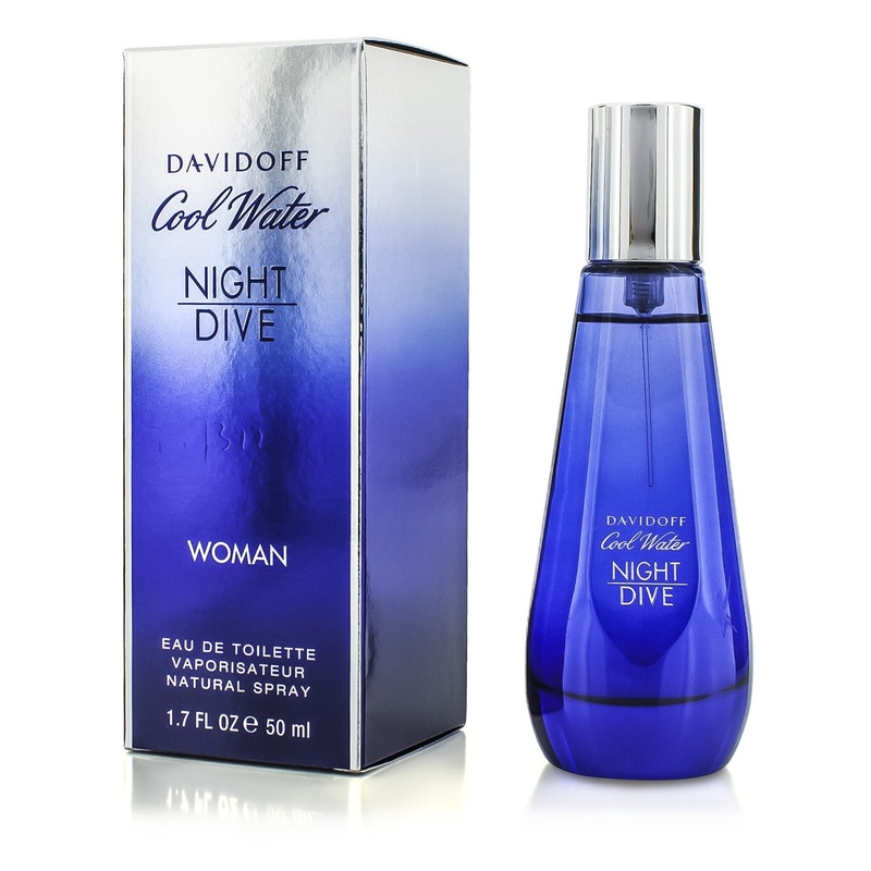 Davidoff Cool Water Night Dive Woman Eau De Toilette Spray  50ml/1.7oz