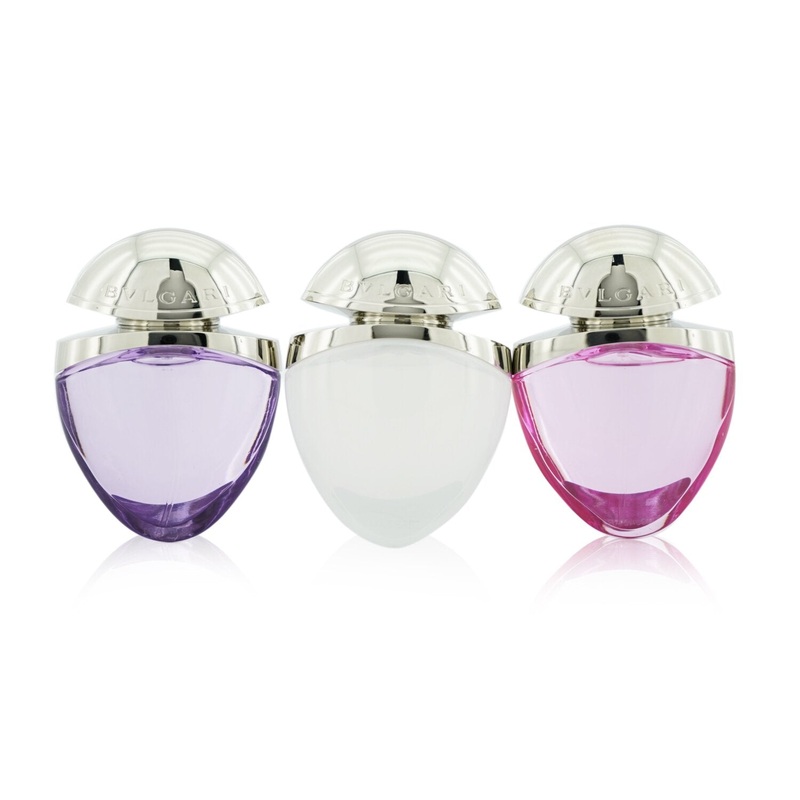 Bvlgari The Omnia Jewel Charms Collection: Amethyste Eau De Toilette Spray + Crystalline Eau De Toilette Spray + Pink Sapphire Eau De Toilette Spray  3x15ml/0.5oz
