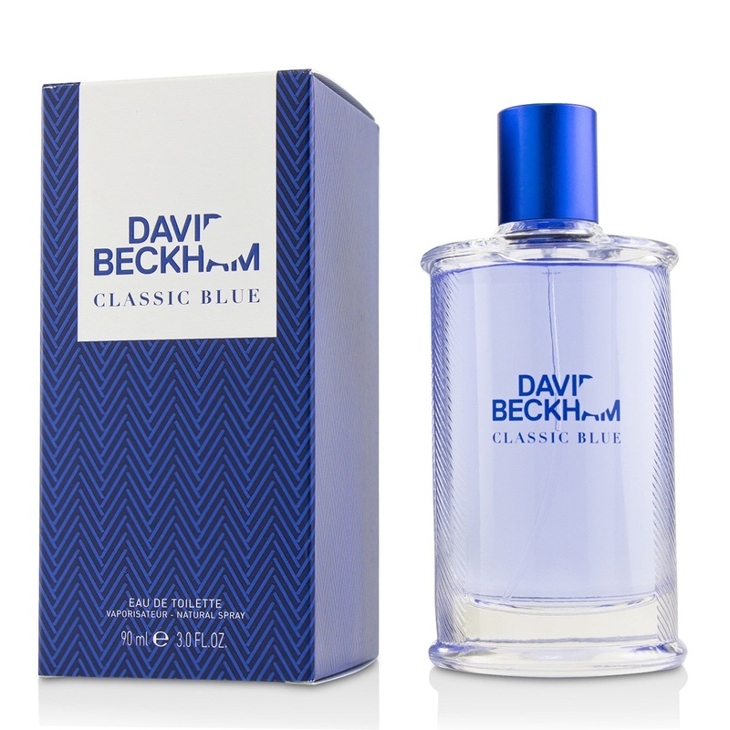David Beckham Classic Blue Eau De Toilette Spray  90ml/3oz