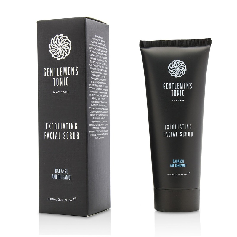 Gentlemen's Tonic Exfoliating Facial Scrub - Babassu & Bergamot  100ml/3.4oz