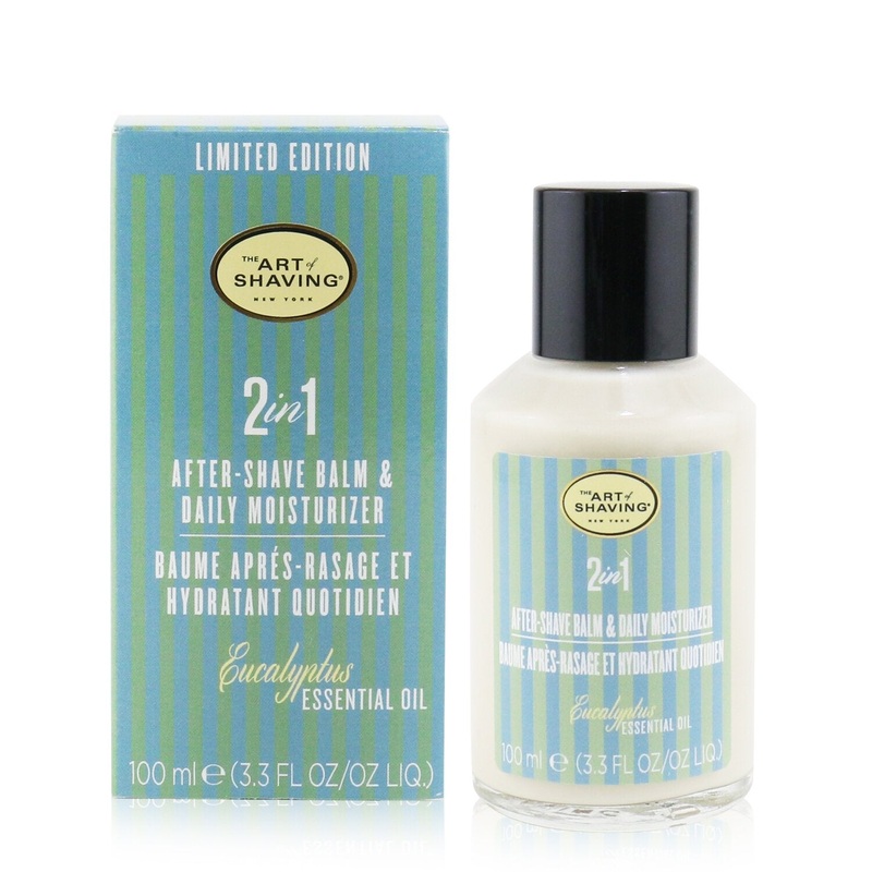 The Art Of Shaving 2 In 1 After-Shave Balm & Daily Moisturizer - Eucalyptus Essential Oil  100ml/3.3oz