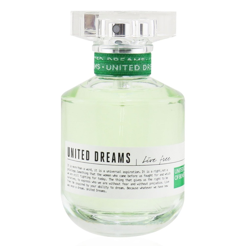 Benetton United Dreams Live Free Eau de Toilette Spray  50ml/1.7oz