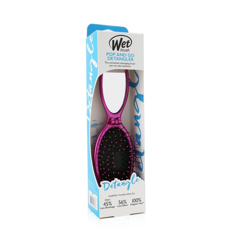 Wet Brush Pop and Go Detangler Metallic - # Pink  1pc