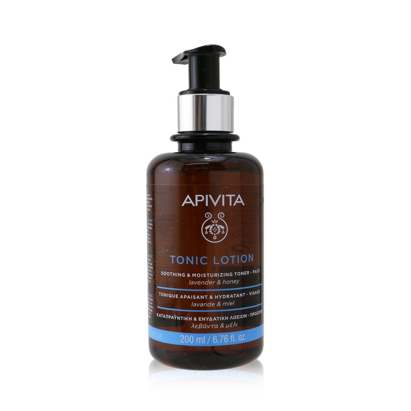 Apivita Tonic Lotion Soothing & Moisturizing Face Toner with Lavender & Honey  200ml/6.76oz