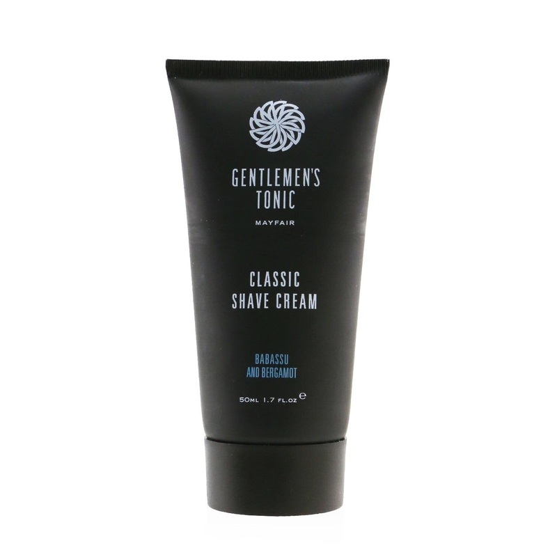 Gentlemen's Tonic Classic Shave Cream - Babassu & Bergamot  50ml/1.7oz