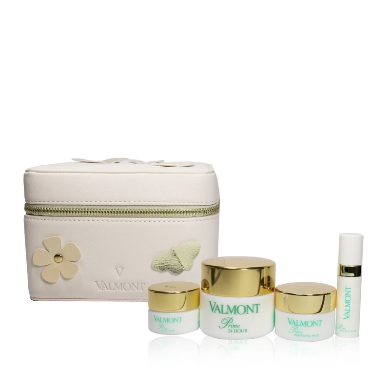 Valmont Prime 24 Hour Loves You Set : Prime Renewing Pack 15ml+Prime B-Cellular 5ml+Prime Contour 5ml+Prime 24 Hour 30ml  4pcs+1case
