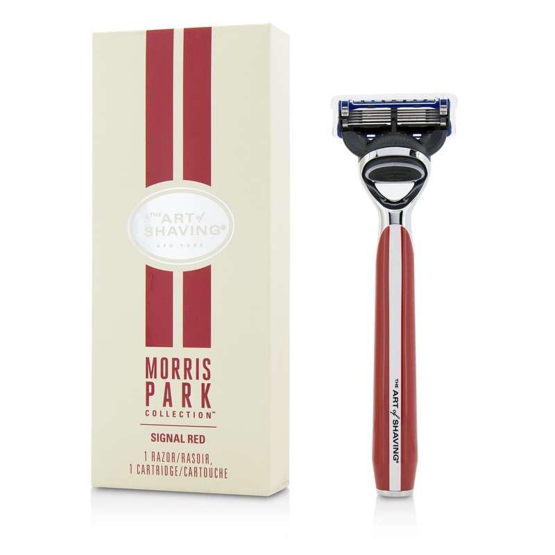 The Art Of Shaving Morris Park Collection Razor - Signal Red  1pc