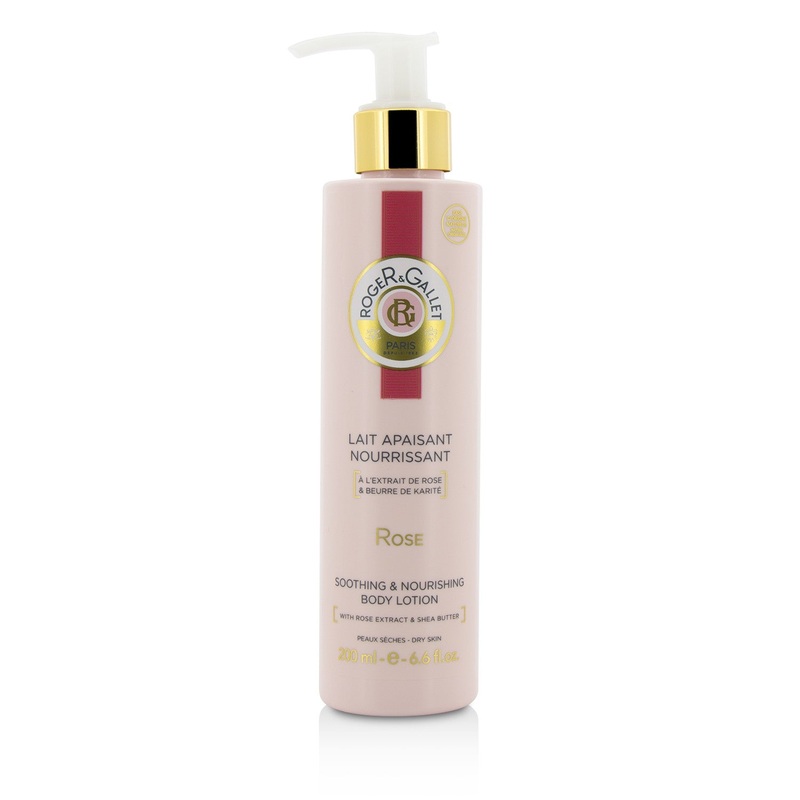 Roger & Gallet Rose Body Lotion (with Pump)  200ml/6.6oz