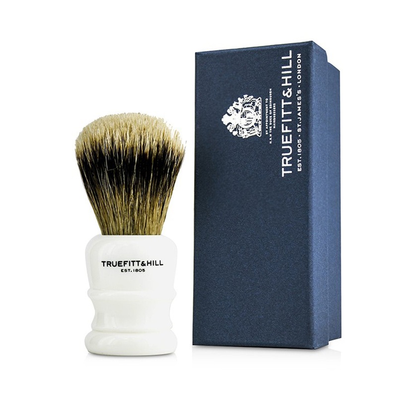 Truefitt & Hill Wellington Super Badger Shave Brush - # Porcelain  1pc