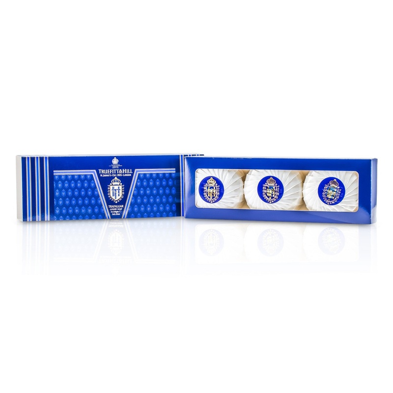 Truefitt & Hill Trafalgar Luxury Soap (Triple)  3x150g/5.25oz
