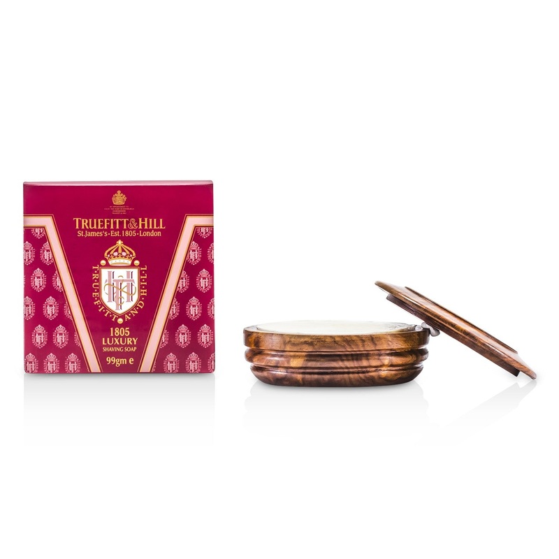 Truefitt & Hill 1805 Luxury Shaving Soap (In Wooden Bowl)  99g/3.3oz
