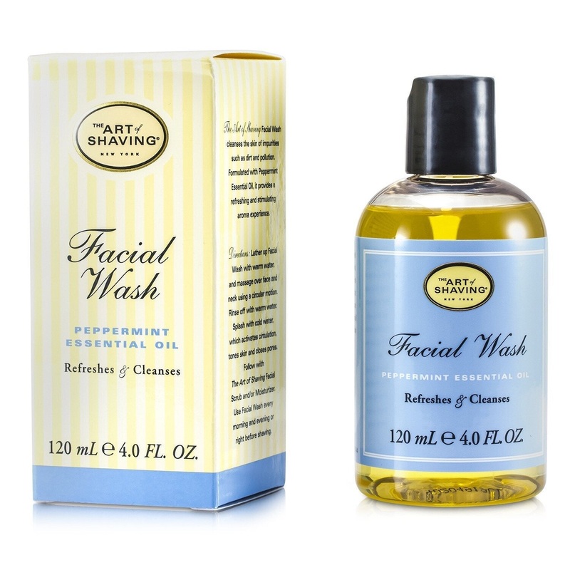 The Art Of Shaving Facial Wash - Peppermint Essential Oil (For Sensitive Skin)  120ml/4oz