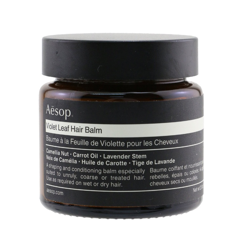 Aesop Violet Leaf Hair Balm (For Unruly, Coarse or Dry Hair)  60ml/2.02oz