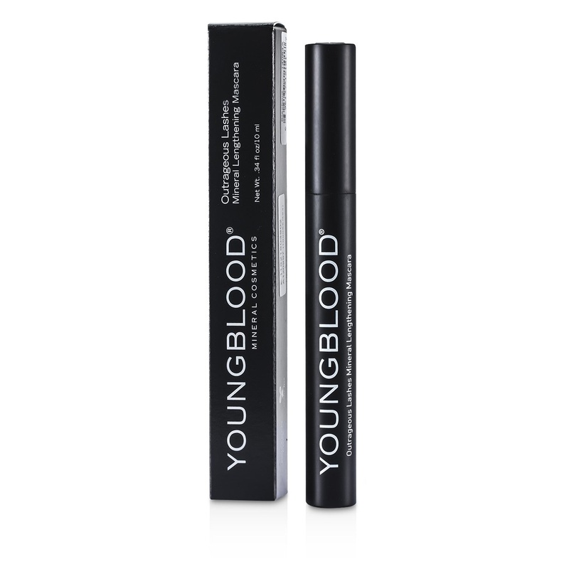 Youngblood Outrageous Lashes Mineral Lengthening Mascara - # Blackout  10ml/0.34oz
