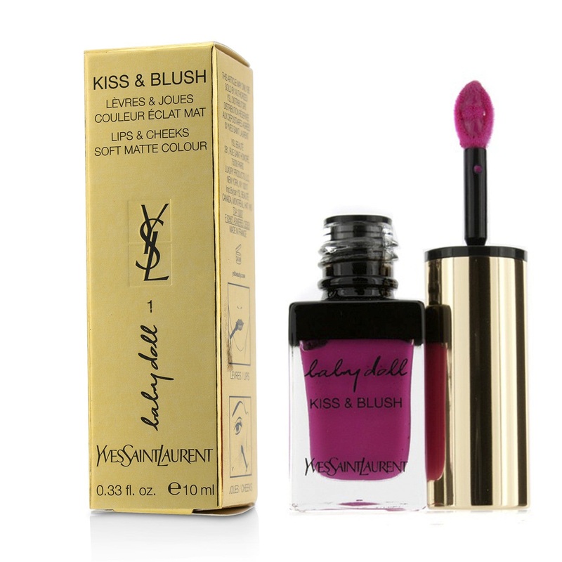 Yves Saint Laurent Baby Doll Kiss & Blush - # 01 Fuchsia Desinvolte  10ml/0.33oz