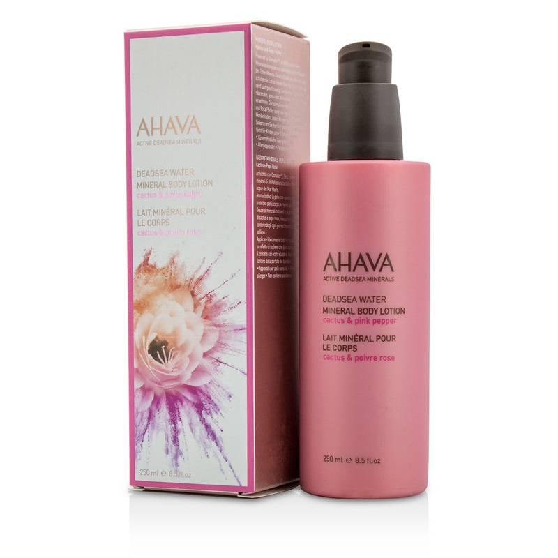 Ahava Deadsea Water Mineral Body Lotion - Cactus & Pink Pepper  250ml/8.5oz