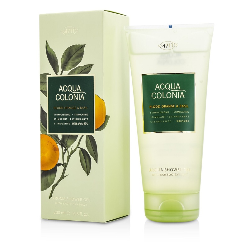 4711 Acqua Colonia Blood Orange & Basil Aroma Shower Gel  200ml/6.8oz