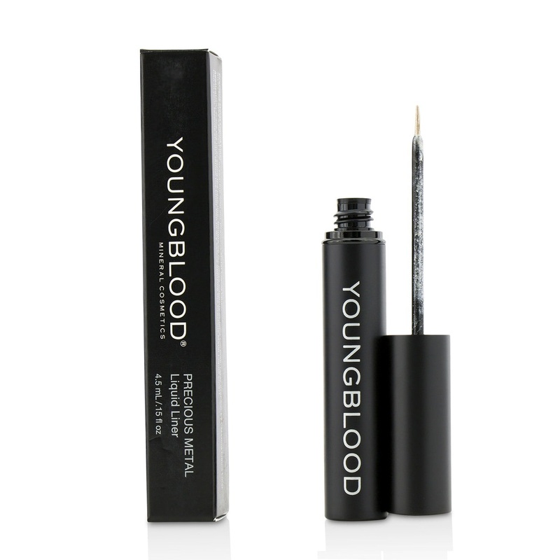 Youngblood Precious Metal Liquid Liner - #Sterling  4.5ml/0.15oz