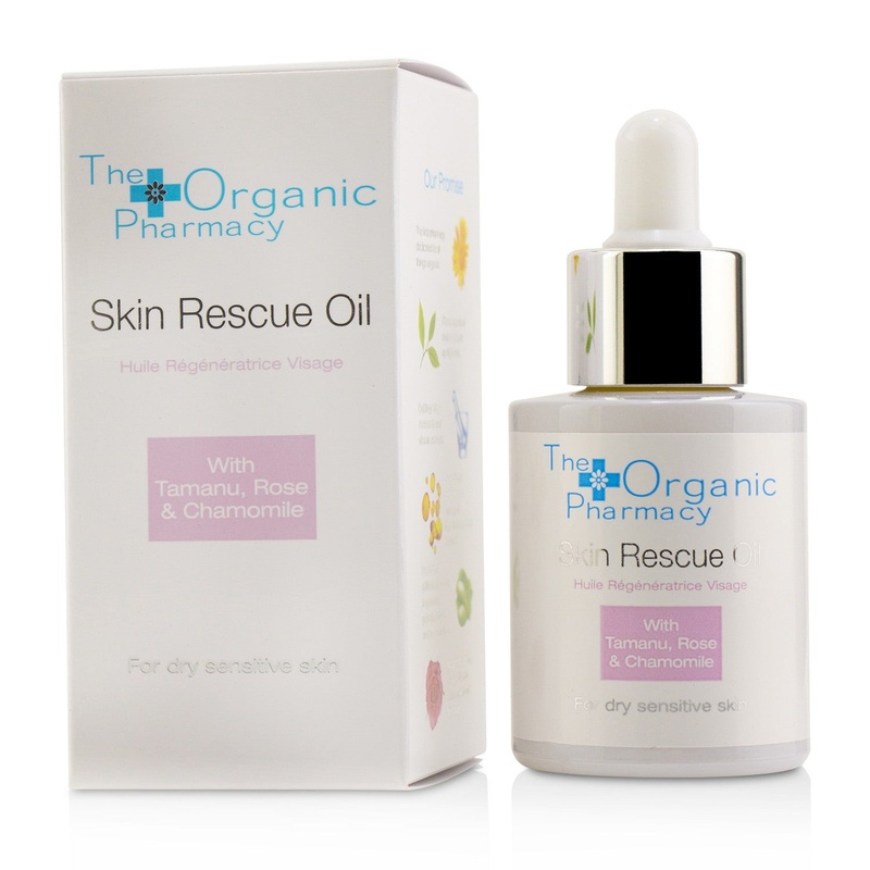 The Organic Pharmacy Skin Rescue Oil - For Dry Sensitive Skin  30ml/1oz